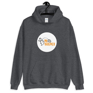 No Brainer Circle Logo Unisex Hoodie